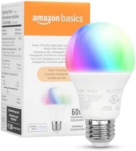 Amazon Basics Bombilla WIFI LED inteligente